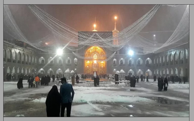 مکان های دیدنی مشهد در زمستان