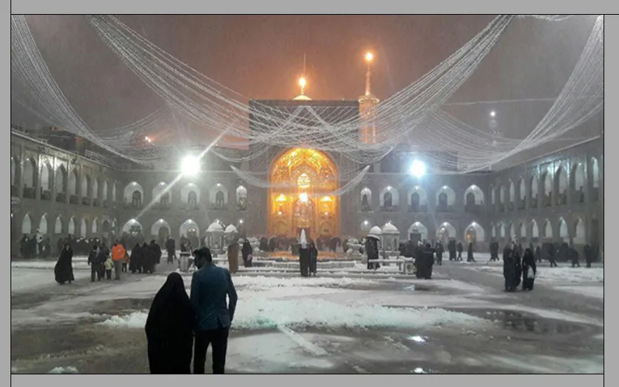 مکان های دیدنی مشهد در زمستان