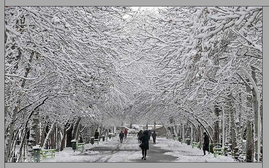 مکان های دیدنی مشهد در زمستان 2