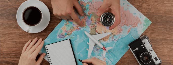 مشاوره با اعضای گروه برای سفر